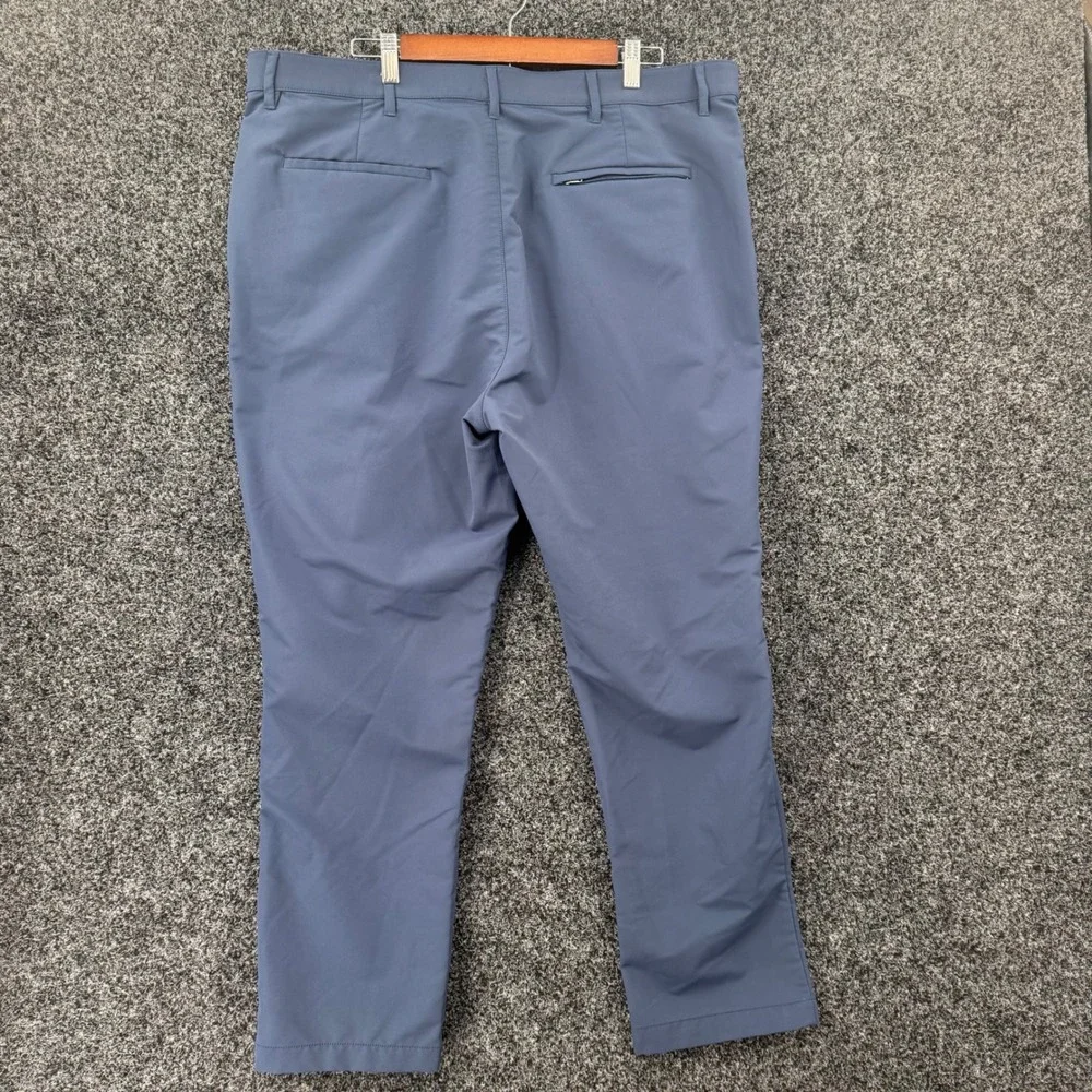 Banana Republic Core Temp Blue Pants Mens 40x29 Golf Chino Trousers